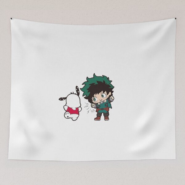 Item preview, Campo de entrenamiento de Pochacco - Crossover de mascotas con puño en alto designed and sold by Mrdonut-ARt.