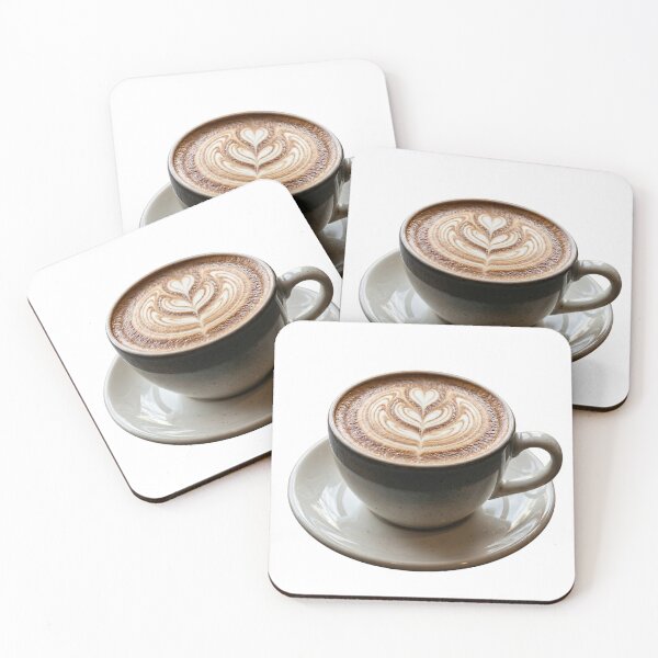 Item preview, Creamy Espresso Heart - Hyperrealistic Coffee Art designed and sold by BrewChef.