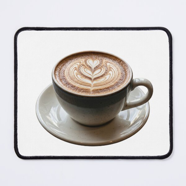 Item preview, Creamy Espresso Heart - Hyperrealistic Coffee Art designed and sold by BrewChef.