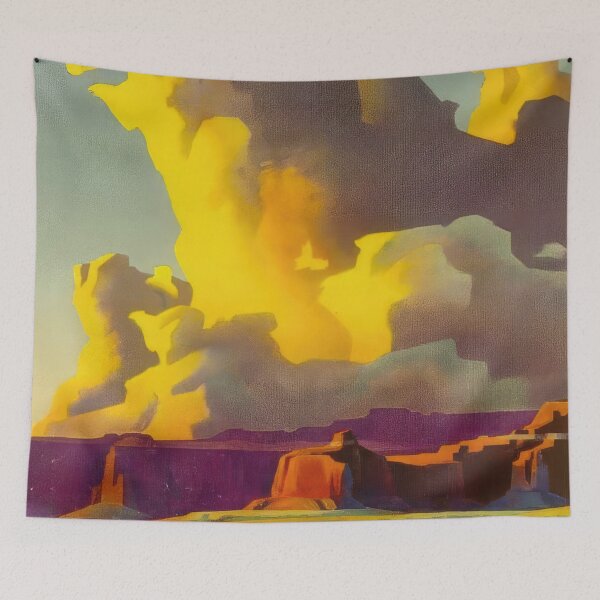 Item preview, Ed Mell (52) - Ed Mell: Master of Southwestern Landscapes and Contemporary Western Art designed and sold by Romero Britto.