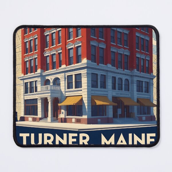 Item preview, Turner Maine 1950s USA Vintage Travel Tourism designed and sold by TravelersGems.