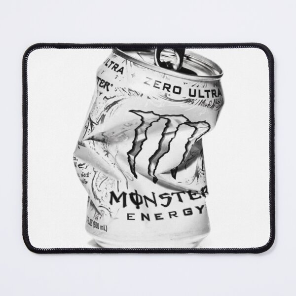 Item preview, Crushed White Energy Drink Can – Urban Grunge Soda Sticker  designed and sold by Mustangana.