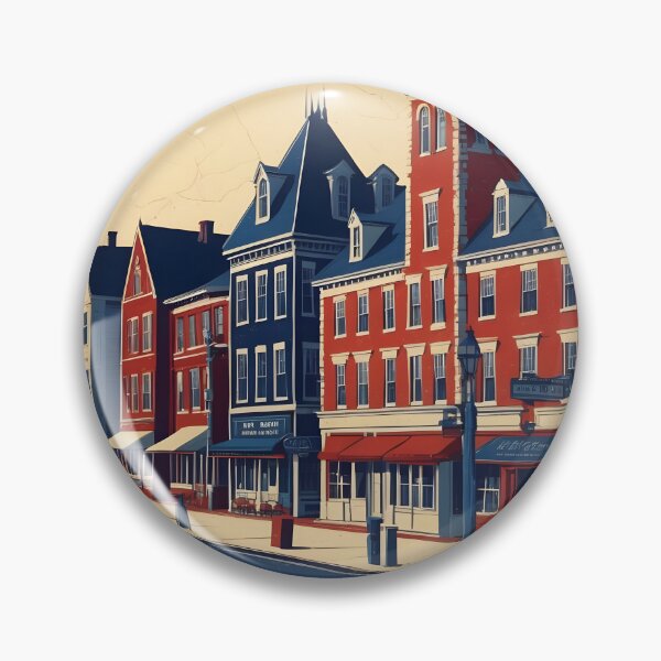 Item preview, Westbrook Maine 1950s USA Vintage Travel Tourism designed and sold by TravelersGems.