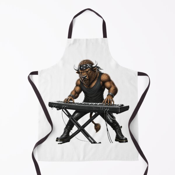 Item preview, Metal Bison Keyboard Player Gifts For Musicians designed and sold by Bisonia.