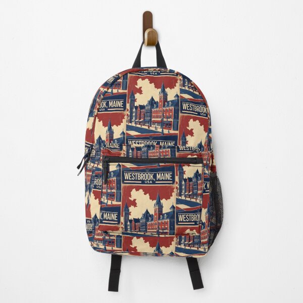 Item preview, Westbrook Maine 1950s USA Vintage Travel Tourism designed and sold by TravelersGems.