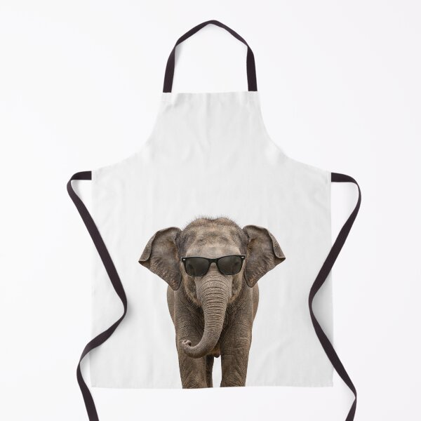 Item preview, Cute Baby Elephant Wearing Sunglasses Funny designed and sold by RareLavender.