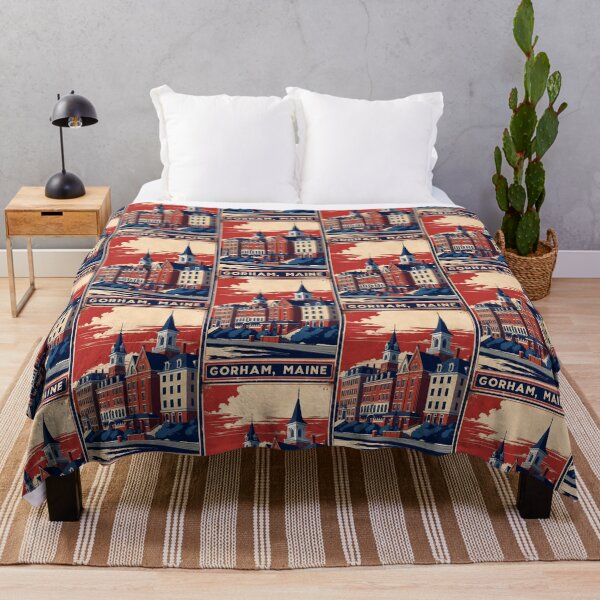 Item preview, Gorham Maine 1950s USA Vintage Travel Tourism designed and sold by TravelersGems.