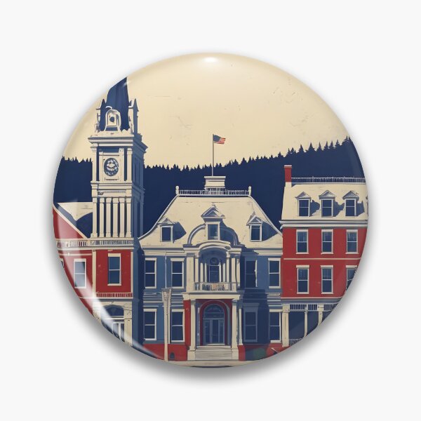 Item preview, Hermon Maine 1950s USA Vintage Travel Tourism designed and sold by TravelersGems.