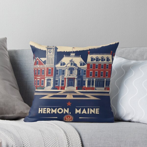 Item preview, Hermon Maine 1950s USA Vintage Travel Tourism designed and sold by TravelersGems.
