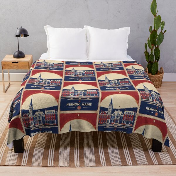 Item preview, Hermon Maine 1950s USA Vintage Travel Tourism designed and sold by TravelersGems.