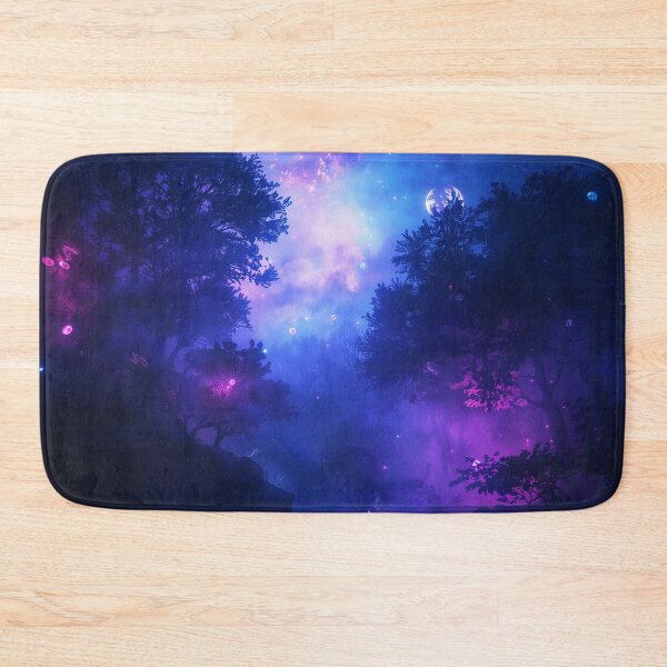 Item preview, Nebula Light Seed Forest Alien Fantasy Landscape designed and sold by Luminous Wilds.