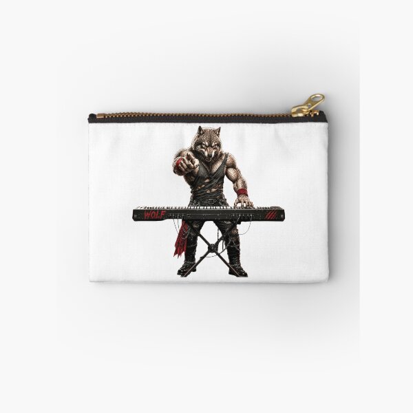 Item preview, Metal Wolf Keyboard Player Gifts For Musicians designed and sold by Bisonia.