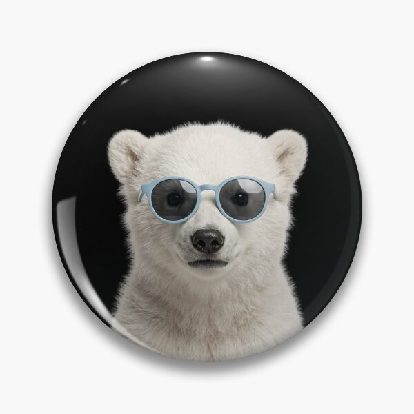 Item preview, Cute Baby Polar Bear Wearing Sunglasses Funny designed and sold by RareLavender.