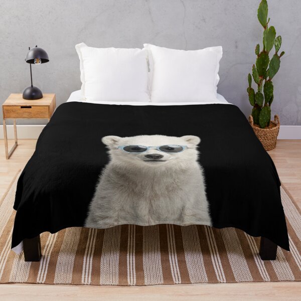 Item preview, Cute Baby Polar Bear Wearing Sunglasses Funny designed and sold by RareLavender.