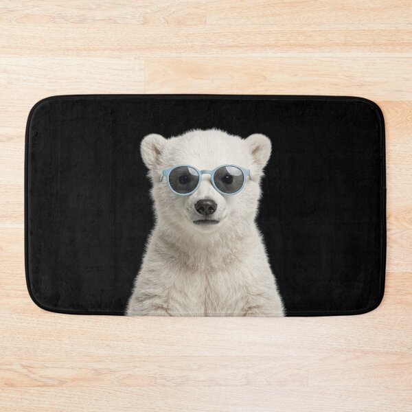 Item preview, Cute Baby Polar Bear Wearing Sunglasses Funny designed and sold by RareLavender.
