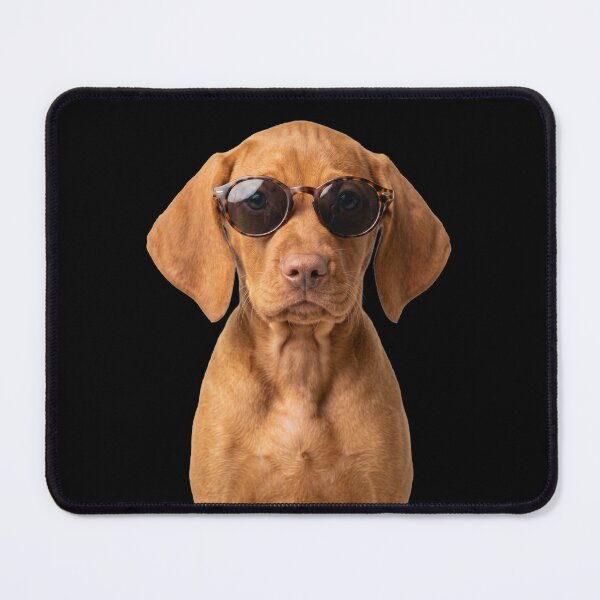Item preview, Cute Baby Vizsla Dog Wearing Sunglasses Funny designed and sold by RareLavender.