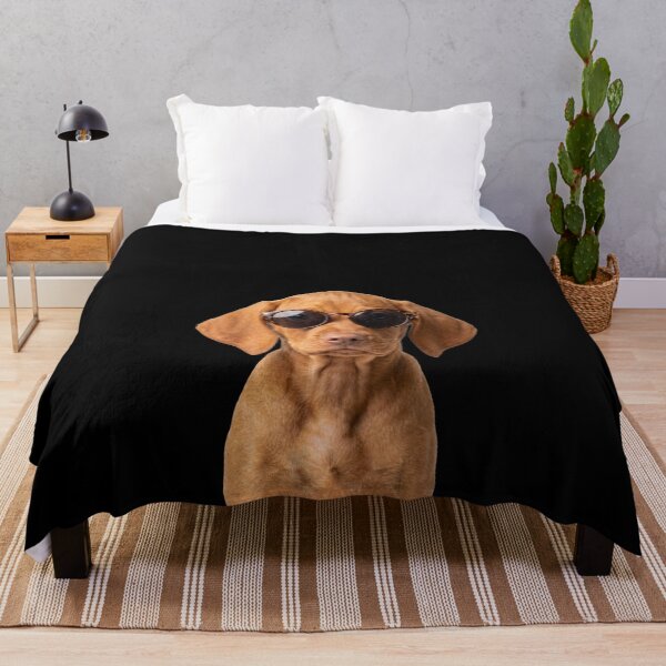 Item preview, Cute Baby Vizsla Dog Wearing Sunglasses Funny designed and sold by RareLavender.