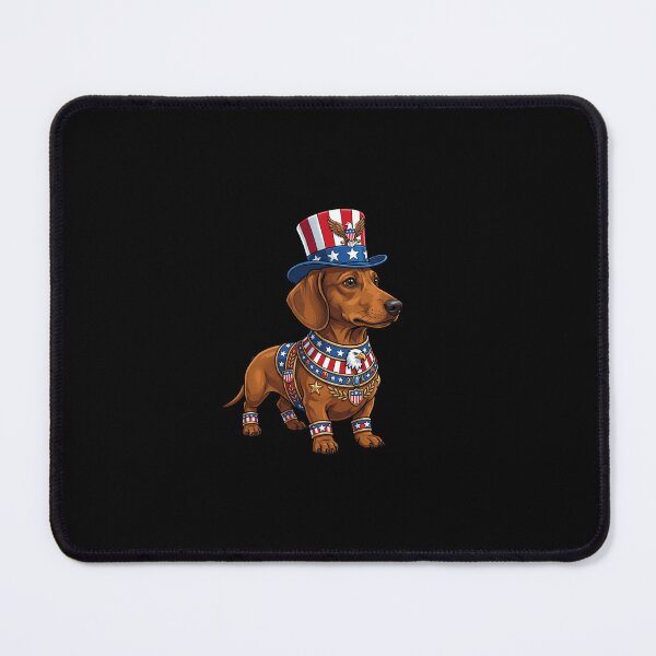 Item preview, Patriotic Dachshund Spirit Funny Gifts designed and sold by Domel9674.