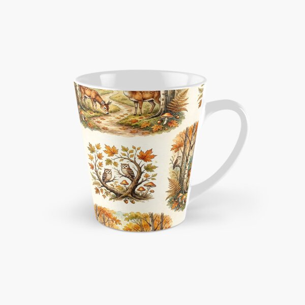 Item preview, Autumn Forest Deer and Owl Pattern designed and sold by Canvas-Whispers.
