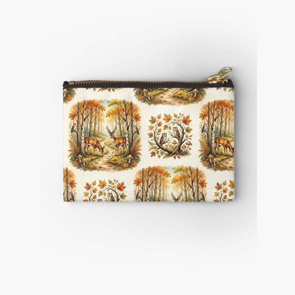 Item preview, Autumn Forest Deer and Owl Pattern designed and sold by Canvas-Whispers.