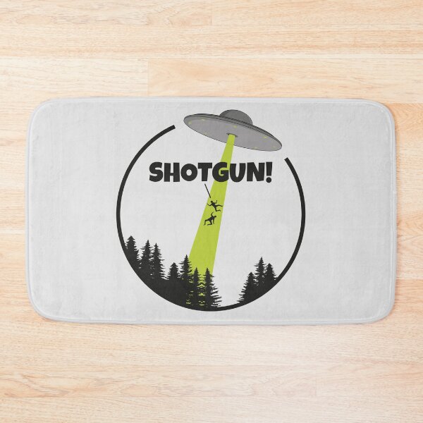 Item preview, UFO Abduction Calling Shotgun designed and sold by PosterDevilCo.