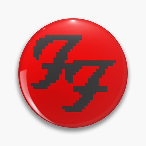 Item preview, Pixelated FF Monogram Logo designed and sold by mamiewatch.
