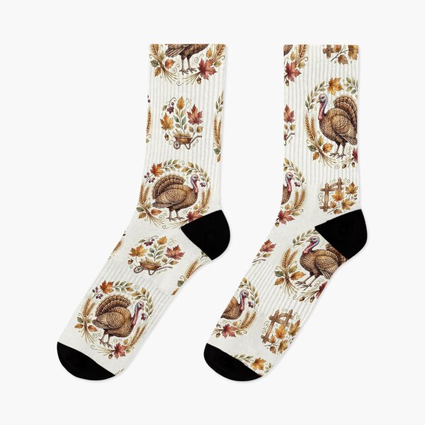 Item preview, Thanksgiving Turkey Harvest Wheat Pattern designed and sold by Canvas-Whispers.