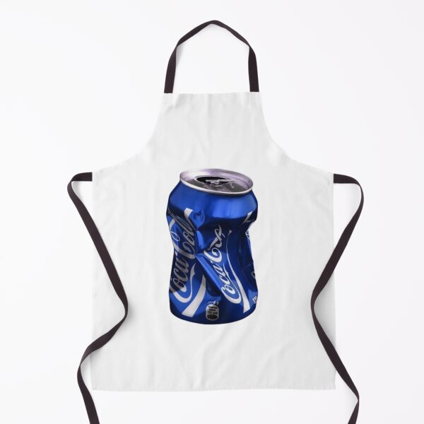 Item preview, Crushed Blue Soda Can – Urban Grunge Metal Sticker designed and sold by Mustangana.