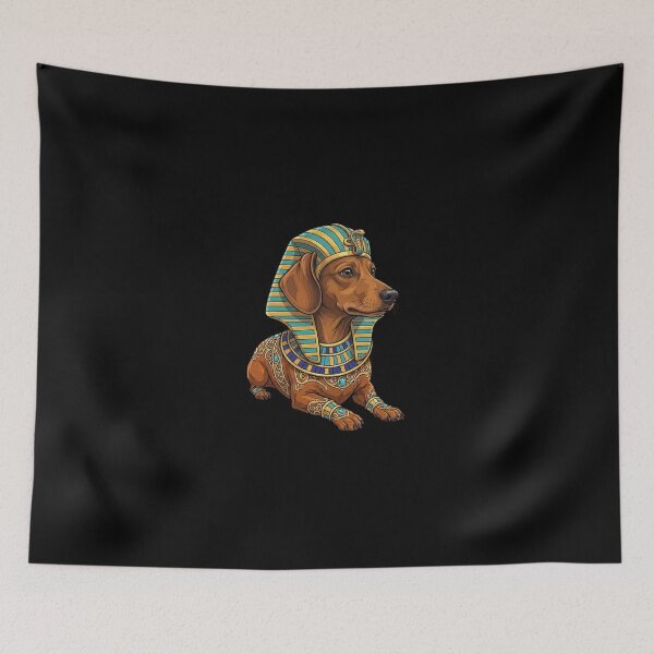 Item preview, Dachshund Sphinx of Ancient Egypt Funny Gifts designed and sold by Domel9674.