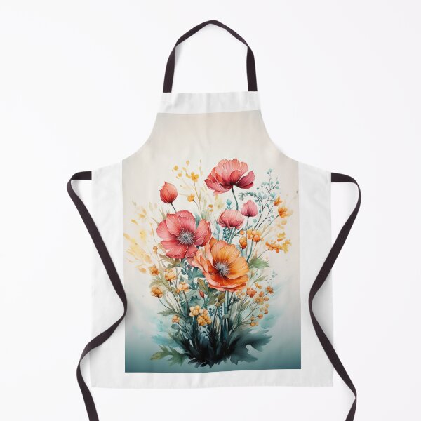 Item preview, Bouquet of flowers on a white background designed and sold by MiraCleAI.