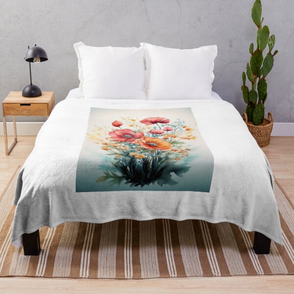 Item preview, Bouquet of flowers on a white background designed and sold by MiraCleAI.