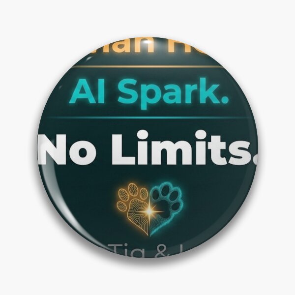 Item preview, Human Heart AI Spark No Limits — NeoTig Luna Spaced Out Art designed and sold by NeoTigLuna.