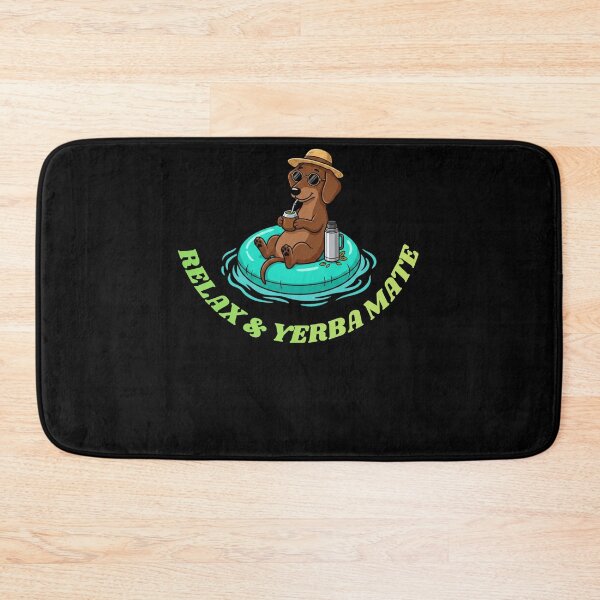 Item preview, Relax & Yerba Mate Dachshund Funny Gifts designed and sold by Domel9674.