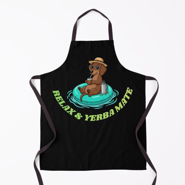Item preview, Relax & Yerba Mate Dachshund Funny Gifts designed and sold by Domel9674.