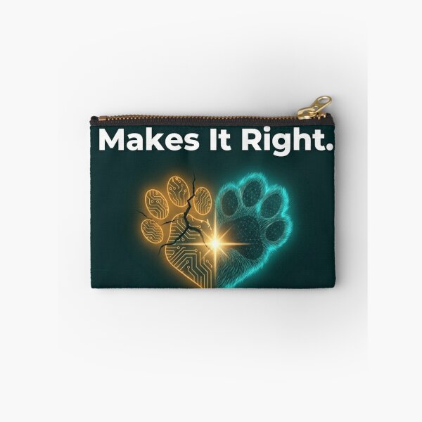 Item preview, AI Stumbles Human Wisdom Makes It Right — NeoTig Luna Grounded Art Main Tag: human ai art designed and sold by NeoTigLuna.