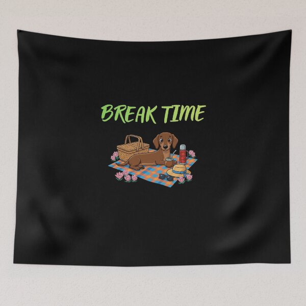 Item preview, Break Time Sweet Dachshund Funny Gifts designed and sold by Domel9674.