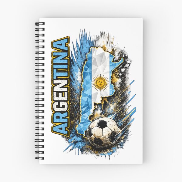Item preview, Argentina Football Map Art | Soccer Fan Country Pride Graphic designed and sold by TheWorldGameStudio .