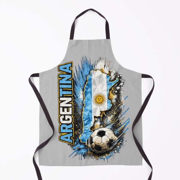Item preview, Argentina Football Map Art | Soccer Fan Country Pride Graphic designed and sold by TheWorldGameStudio .