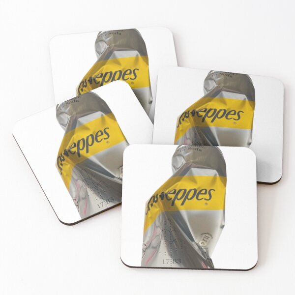 Item preview, Crushed Silver and Gold Soda Can – Urban Grunge Metal Sticker designed and sold by Mustangana.