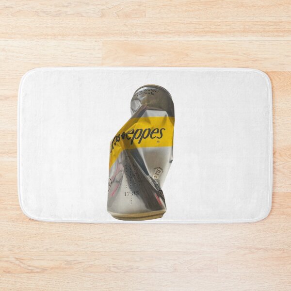 Item preview, Crushed Silver and Gold Soda Can – Urban Grunge Metal Sticker designed and sold by Mustangana.
