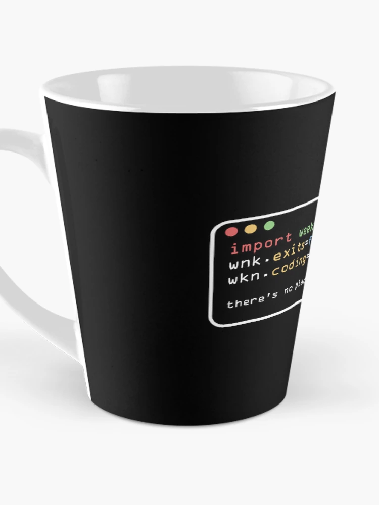 Thumbnail 3 of 4, Coffee Mug, Weekend No Exit Coding Developer - Terminal Design Programmer Weekend Localhost designed and sold by charlypicazo.