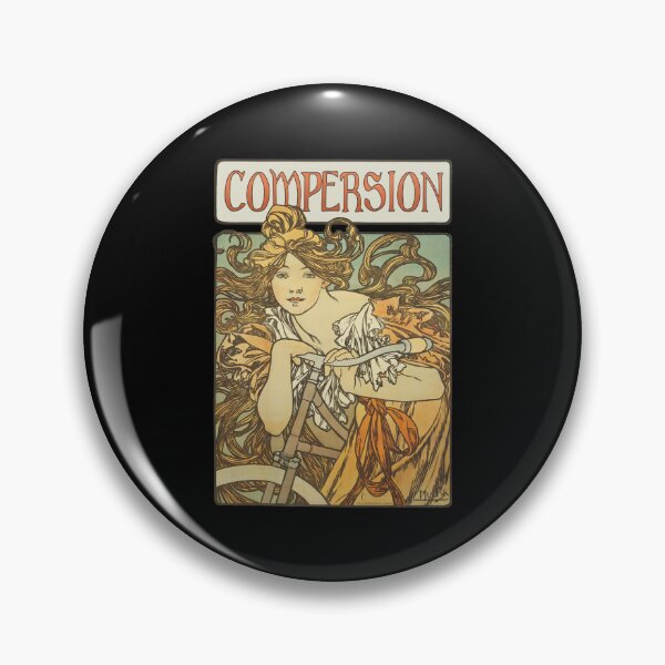 Aperçu de l'œuvre Compersion – Art Polyamour Vintage Art Nouveau créée et vendue par Oh Posies Collective.