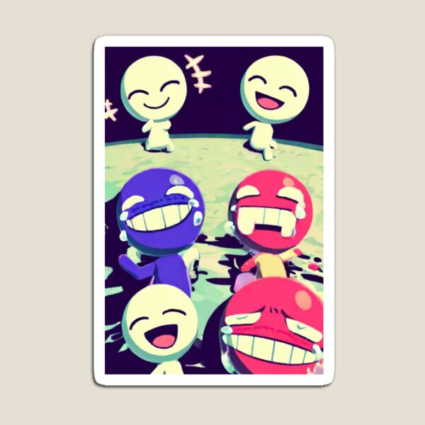 Item preview, Art - Absurd Composition, Colorful Faces Montage designed and sold by AnimeShin.
