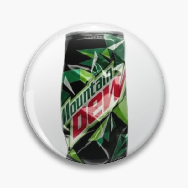 Item preview, Crushed Green Energy Soda Can – Urban Grunge Metal Sticker designed and sold by Mustangana.