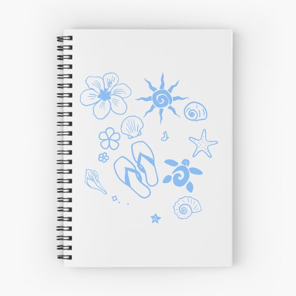 Item preview, Minimalist Summer Time Vibes - Pastel Blue designed and sold by MushroomTeddy.