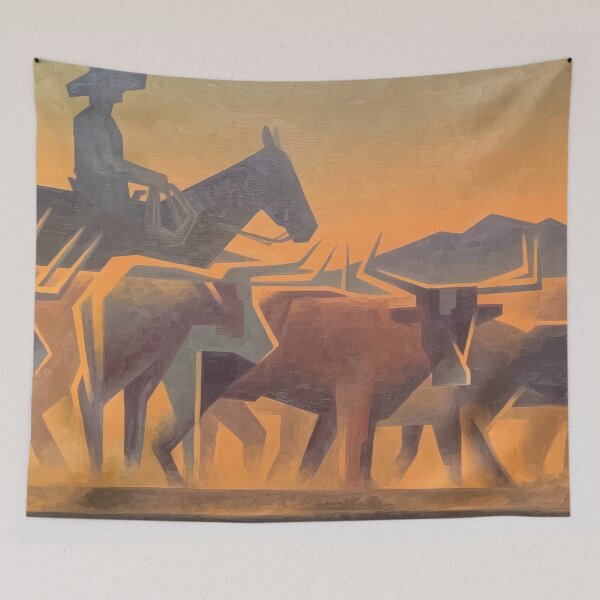 Item preview, Ed Mell (72) - Ed Mell: Master of Southwestern Landscapes and Contemporary Western Art designed and sold by Romero Britto.