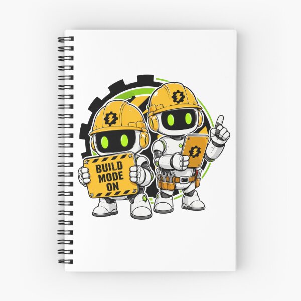 Item preview, Build Mode On Construction Robots Engineering and Maker Lifestyle designed and sold by the-dovlat.