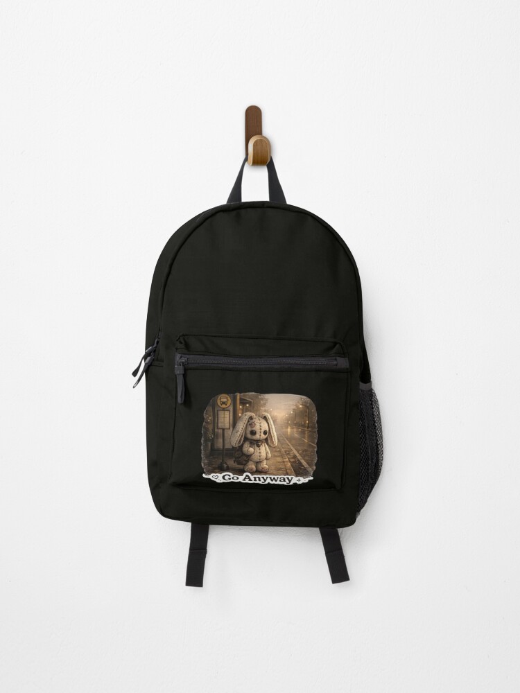Thumbnail 1 of 3, Backpack, Go Anyway | Rooki designed and sold by reanacreations.