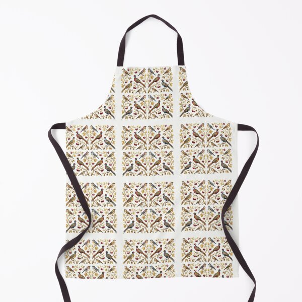 Item preview, Symmetrical Pheasant Bird Botanical Pattern designed and sold by ArtDzignsZA.