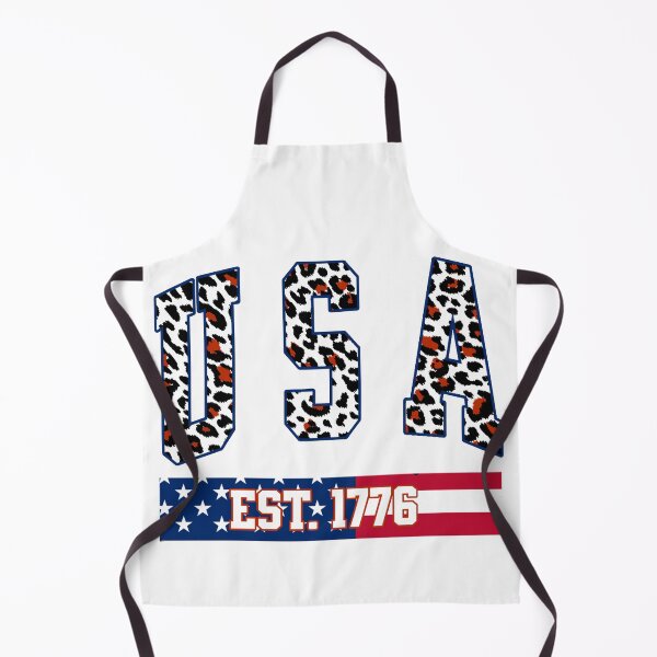 Item preview, USA Est 1776 Leopard Print Varsity Patriotic Design designed and sold by DjFreeq.
